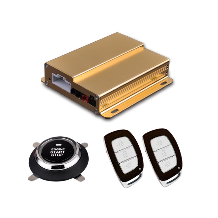 Southeast Asia Market Hot Selling 12V PKE Passive Keyless Car Alarm System with Compact Anti-Hijacking Design